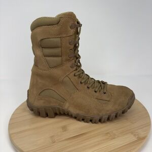 Tactical Research TR550 Boots Mens Size 5.5R Brown Leather Combat Vibram